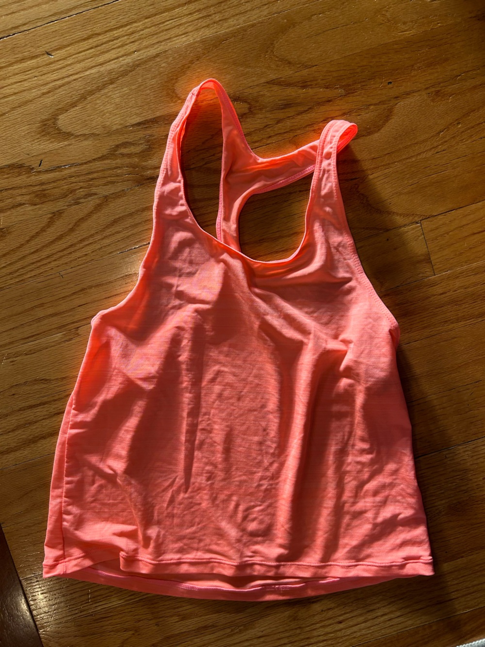 Girls ZeroXposur SWIM Neon Coral Racerback Tank Top or Cover Up S 7/8